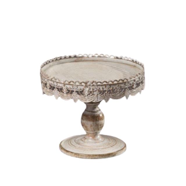 Rental store for 10 IN. WILLOW PEDESTAL CAKE STAND in Nashville TN