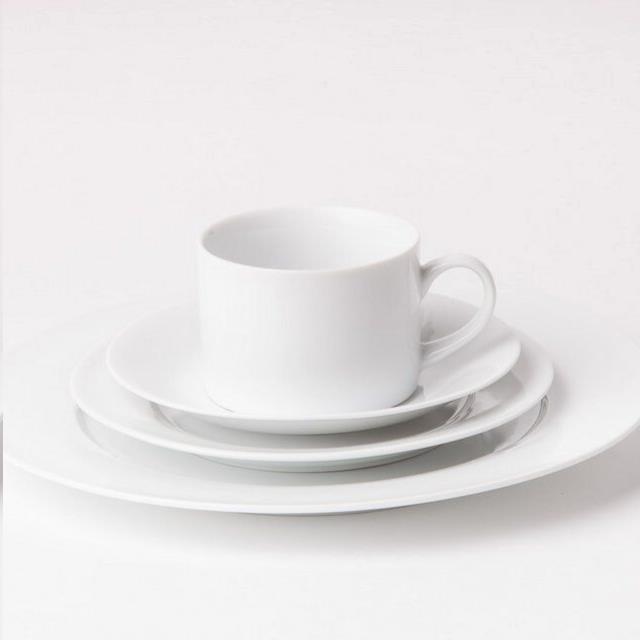 Rental store for WHITE ROUND SLD DSSRT PLATE - 8 IN. in Nashville TN