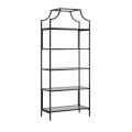 Rental store for BLACK BAR BACK SHELF BOOKCASE in Nashville TN