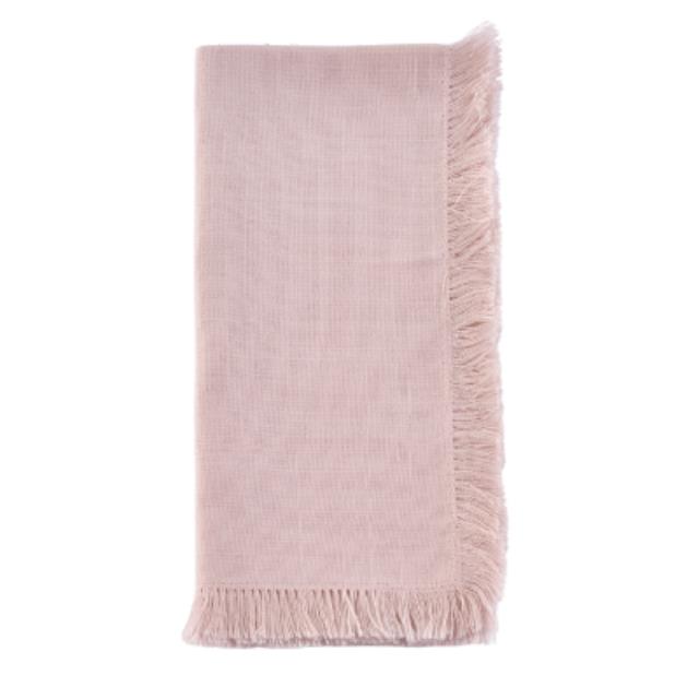Rental store for LINENS  LUCIA FRAYED - BLUSH - NAPKIN in Nashville TN