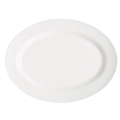 Rental store for WHITE MELAMINE OVAL PLATTER - 18 X 13 IN in Nashville TN