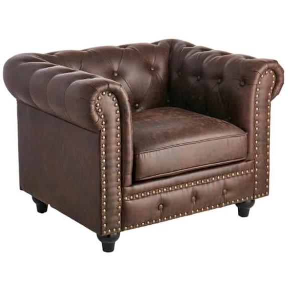 Rental store for BENNETT LEATHER CHAIR in Nashville TN