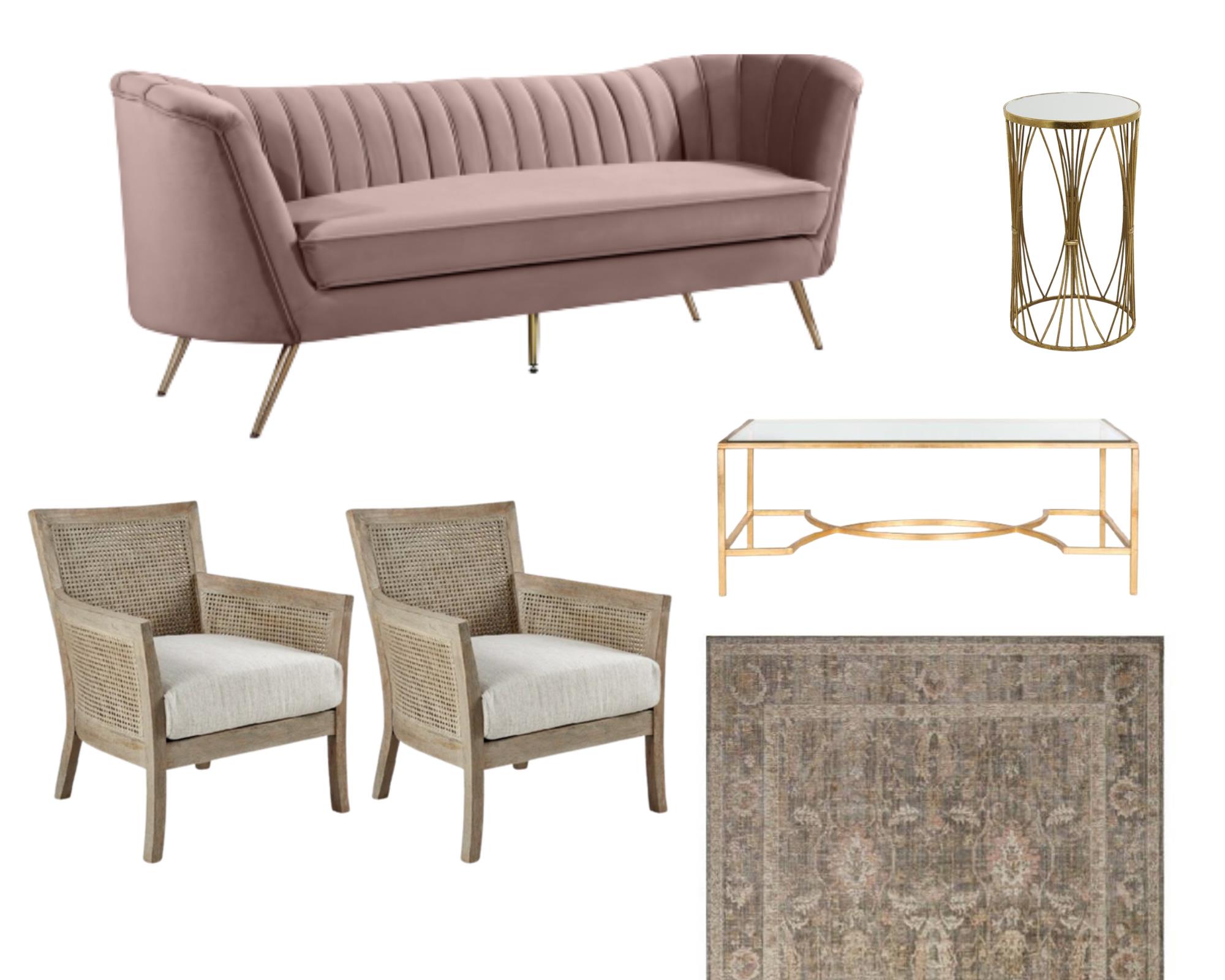 Rental store for LOUNGE ASHLEIGH PINK 1 in Nashville TN